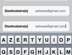 Entrez votre adresse mail deux fois