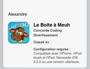 Touchez "Acheter le cadeau"