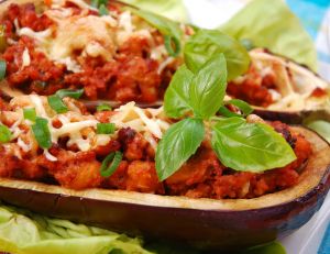 Aubergines farcies