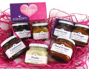 Set de confitures Les Coquines © cadeaux.com