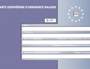 Carte européenne d'assurance maladie