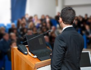 Se préparer pour une intervention publique