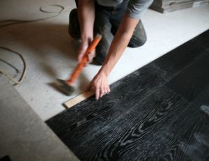 Pose de parquet flottant