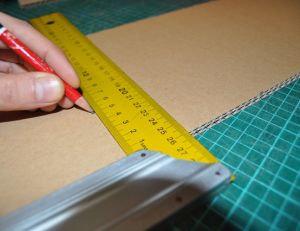 Créer la structure de votre lettre en carton