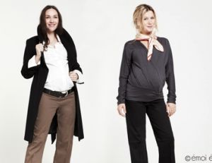 Vêtements de bureau pour femmes enceintes © émoi émoi