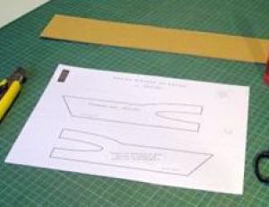 Fabriquer un gabarit pour un meuble en carton