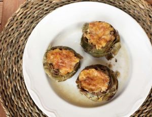 Fonds d'artichauts farcis