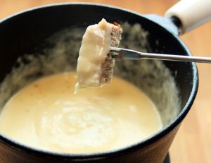 Fondue aux trois fromages