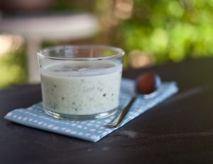 Gaspacho de concombre au citron vert