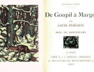 "De Goupil à Margot", prix Goncourt 1910