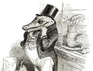 Gravure de Grandville - Scènes de la vie privées et publiques des animaux