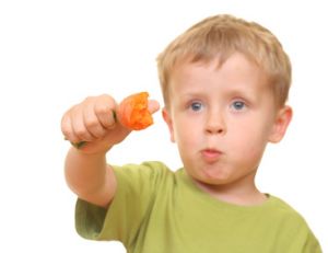 Faire manger des légumes aux enfants
