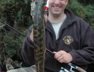 Un brochet capturé avec une Sandra