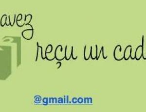 Votre destinataire va recevoir un e-mail