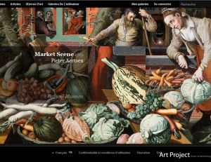 Page d'accueil Google Art Project - © Google