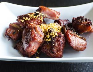 Palette de porc aux lentilles