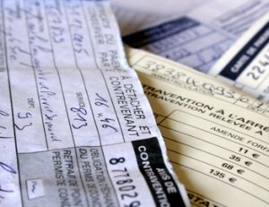 Payer une amende