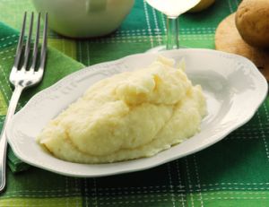 Une purée de pomme de terre authentique