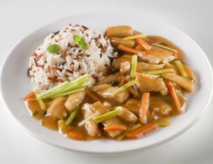 Poulet chop suey