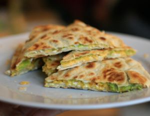 Recette des quesadillas