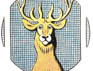 Le cerf avalerait, paraît-il, des couleuvres... © Benjamin Rabier