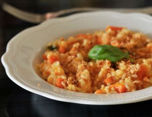 Recette du risotto au paprika