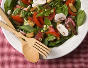 Salade de champignons crus au citron