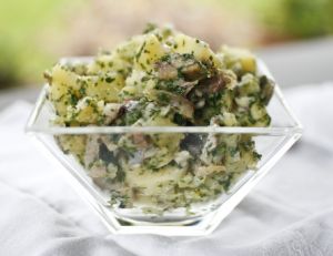 Recette de la salade de pommes de terre au hareng fumé