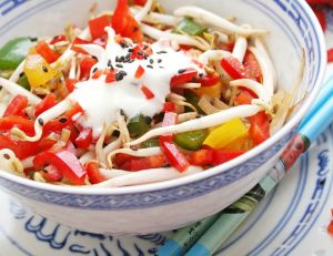 Salade aux germes de soja