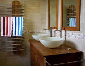 Salle de bain exotique