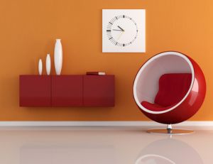 Salon esprit '70s