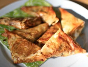 Recette du samoussa au thon et aux légumes