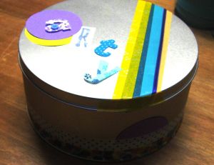 Coller des lettres autocollantes
