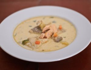 Seafood chowder