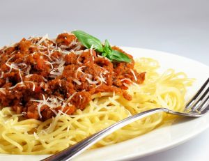 Spaghetti à la napolitaine
