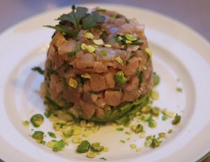 Recette du tartare de thon croquant au wasabi