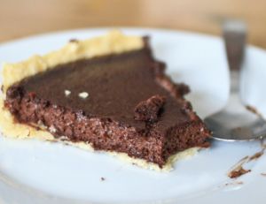 Recette facile de tarte au chocolat