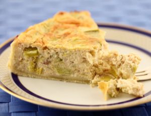 Recette de la tarte aux poireaux et saumon fumé