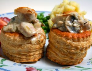Vol-au-vent à la parisienne