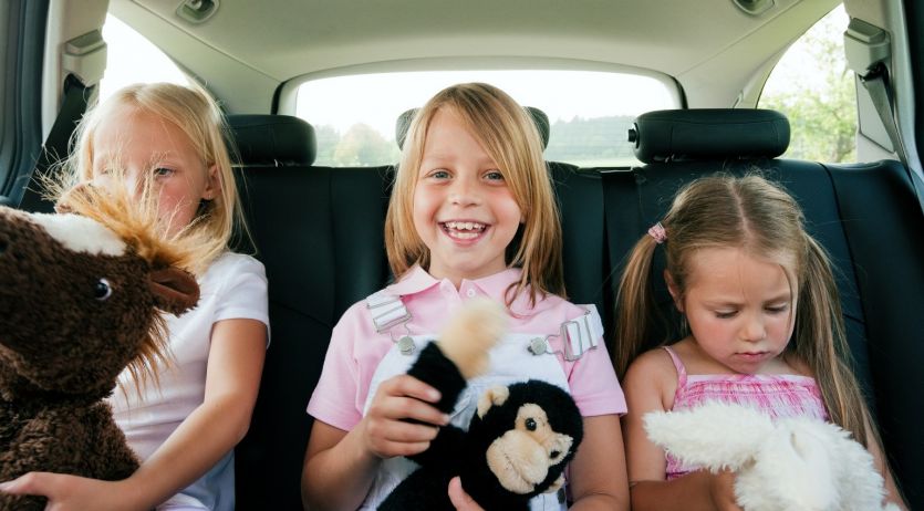 Distraire les enfants en voiture