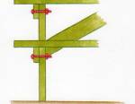 Assembler la table avec des boulons